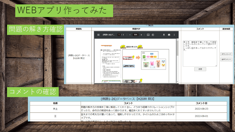 授業内容まとめ管理アプリ