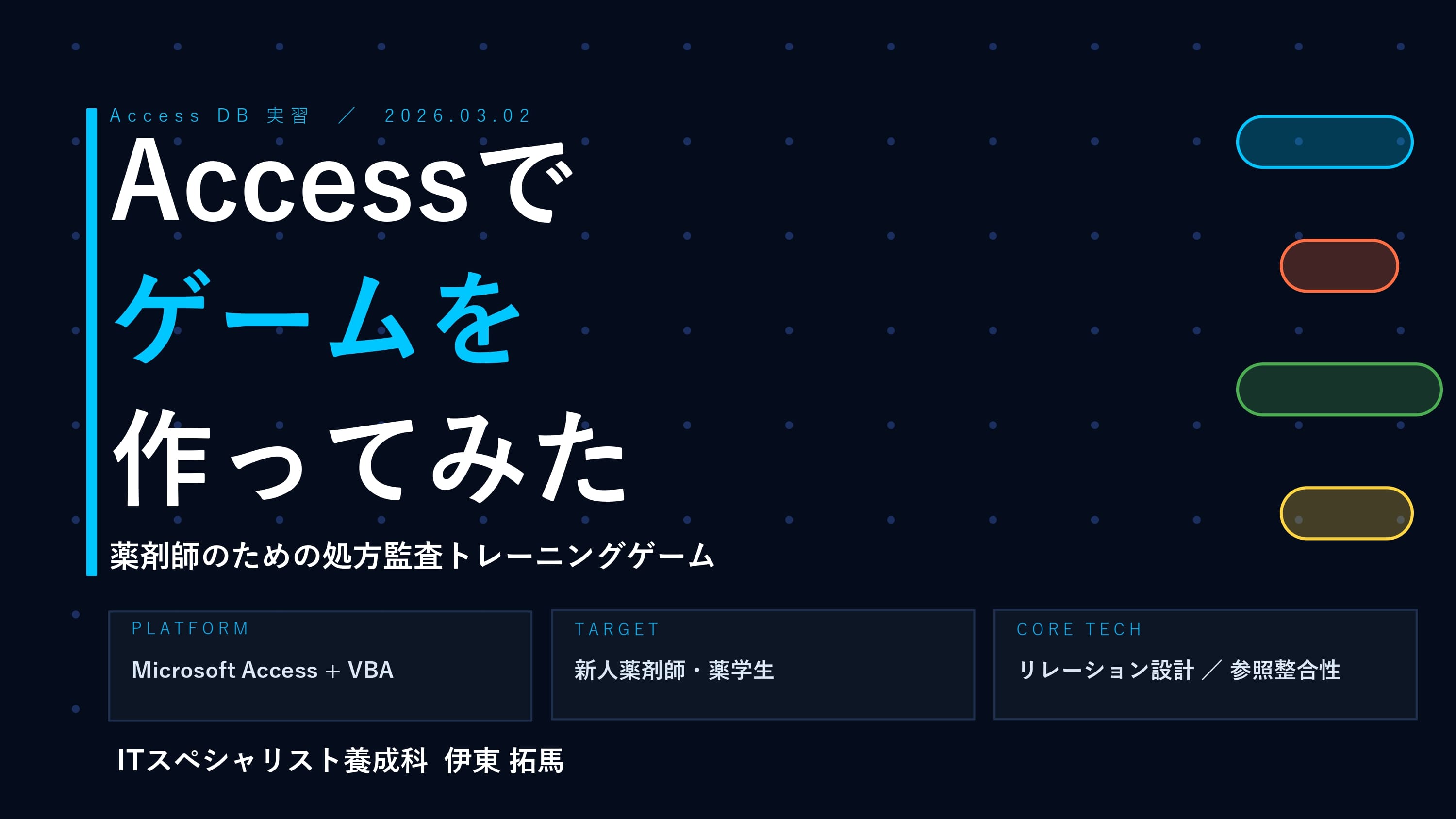 [DB]処方監査トレーニング